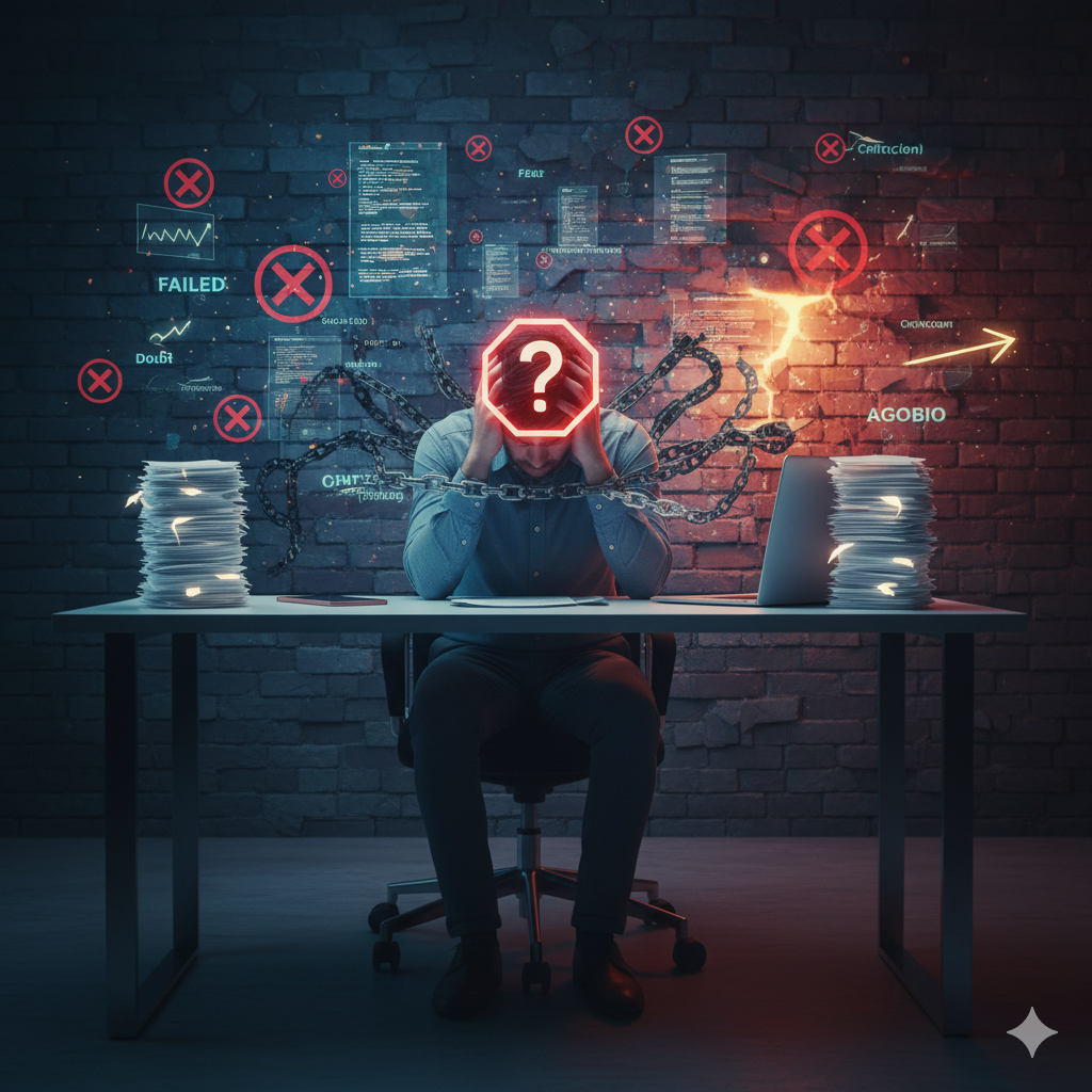 Estresado Paralizado Miedo